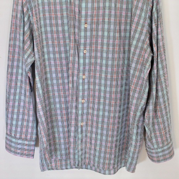 Cotton Reel Flip Cuff Paisley Cotton Button-Down - Picture 3 of 8